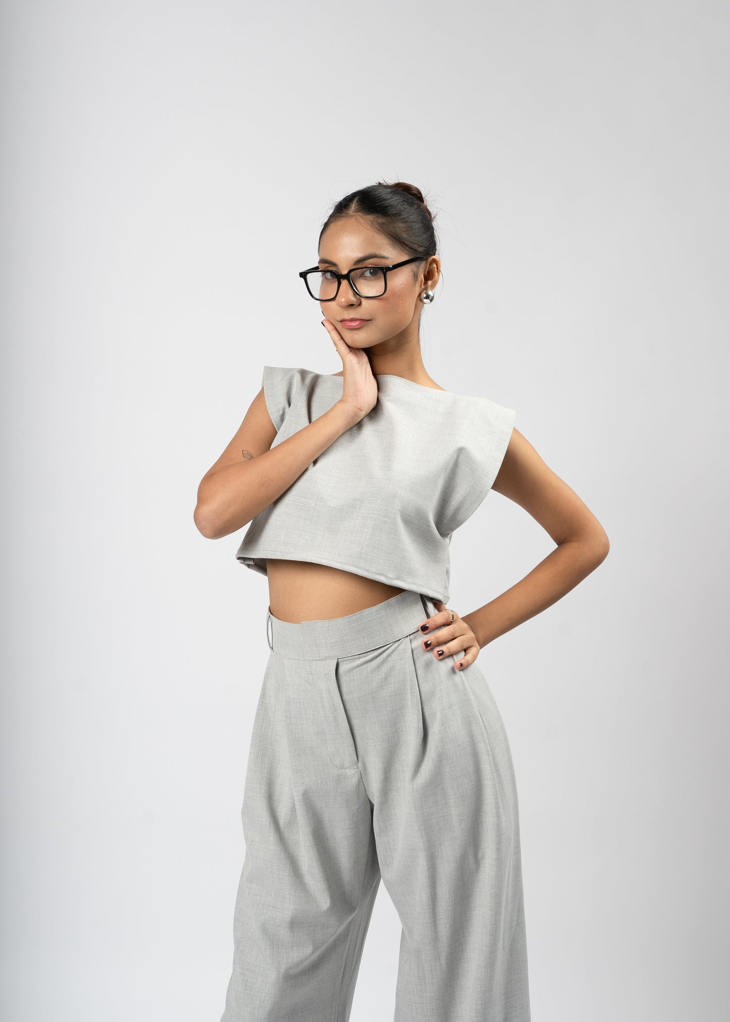 Pleated Pants