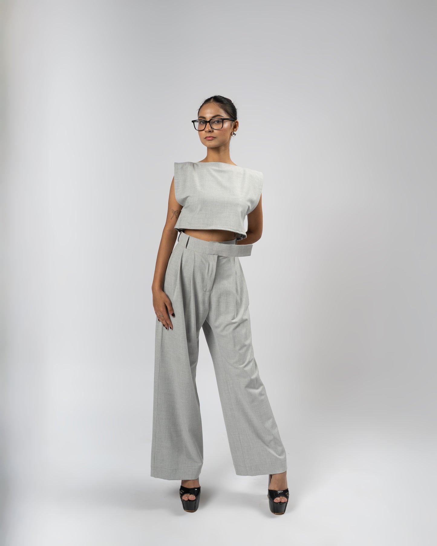 Pleated Pants